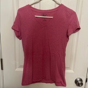 Bass Women's Pink V-Neck Top